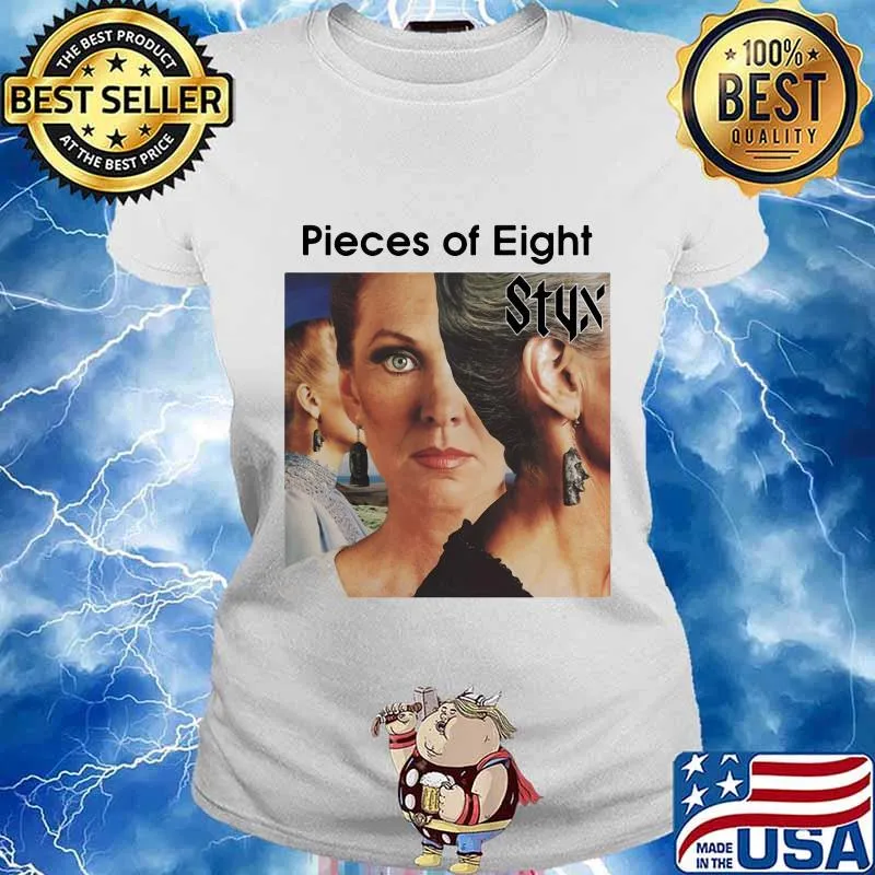 Styx band pieces of eight s Ladies tee