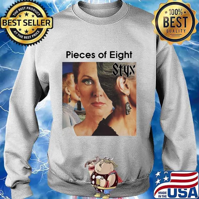 Styx band pieces of eight s Sweater