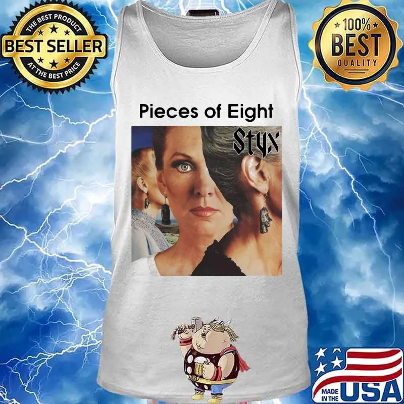 Styx band pieces of eight s Tank top