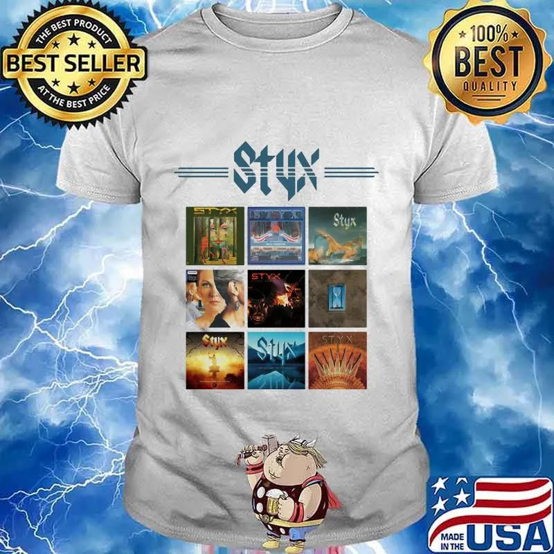 Styx pieces of eight shirt