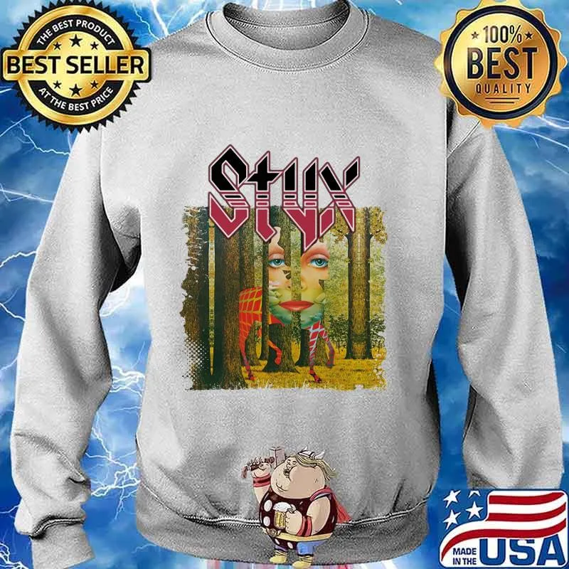 Styx the grand illusion album cover s Sweater