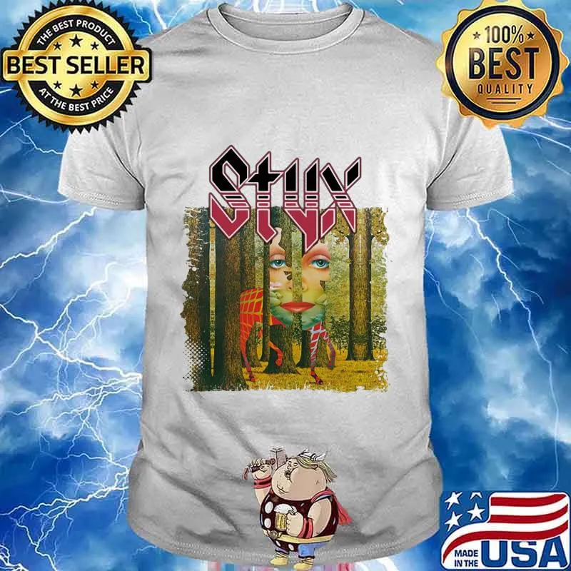 Styx the grand illusion album cover shirt