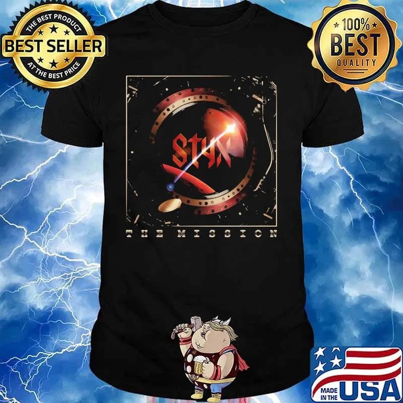 Styx the mission album art shirt