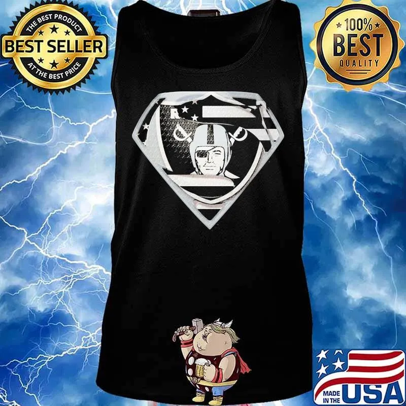 Superman oklahoma raiders football logo s Tank top