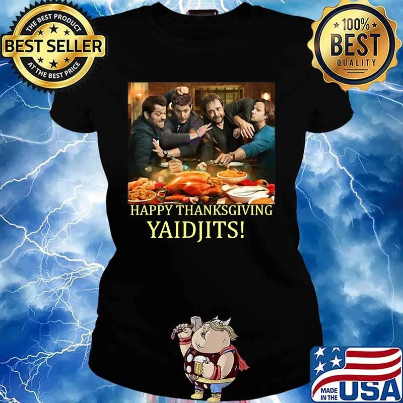 Supernatural pie happy thanksgiving yaidijts s Ladies tee