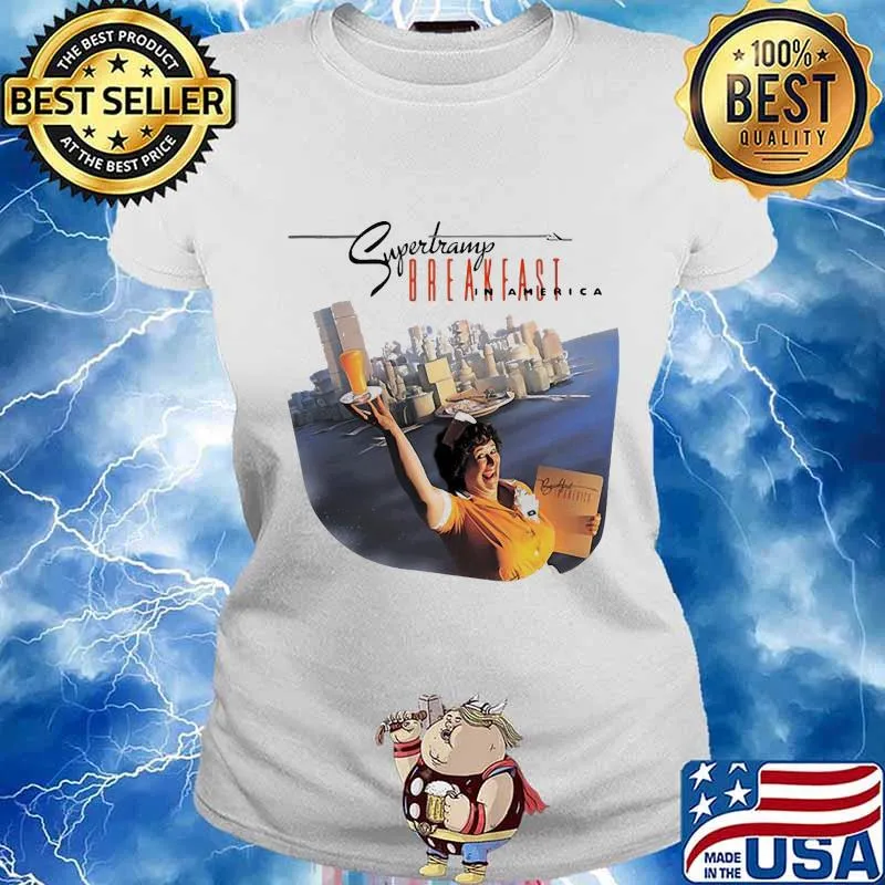 Supertramp breakfast in america s Ladies tee