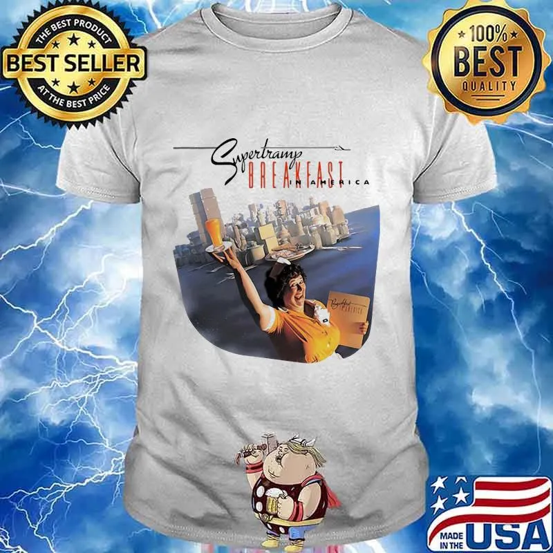 Supertramp breakfast in america shirt