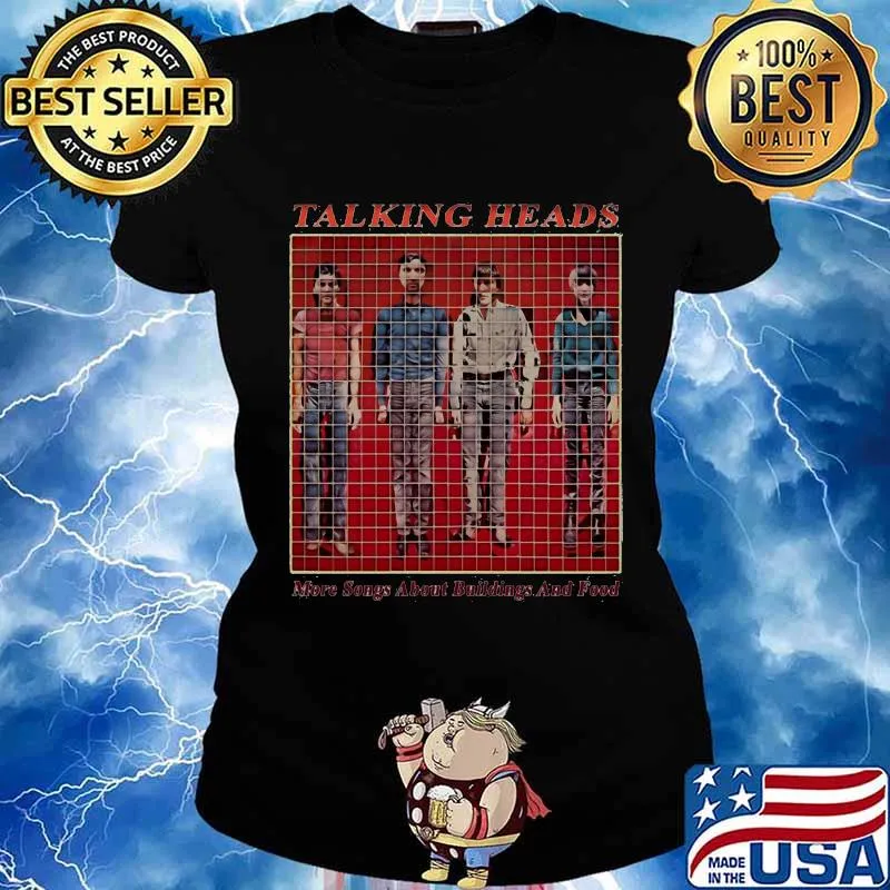 Talking heads more songs about buildings and food s Ladies tee