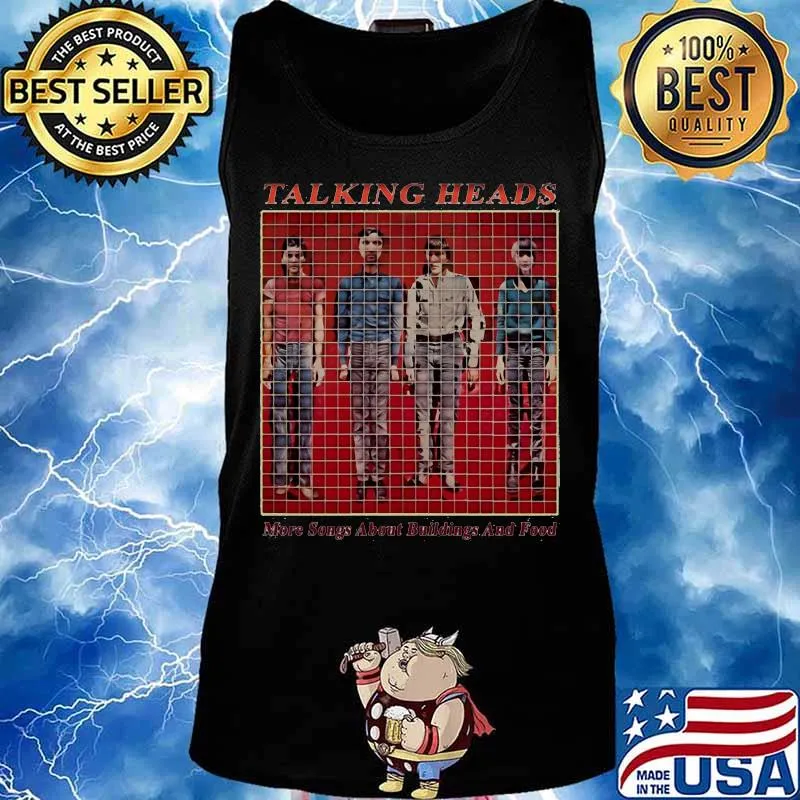 Talking heads more songs about buildings and food s Tank top