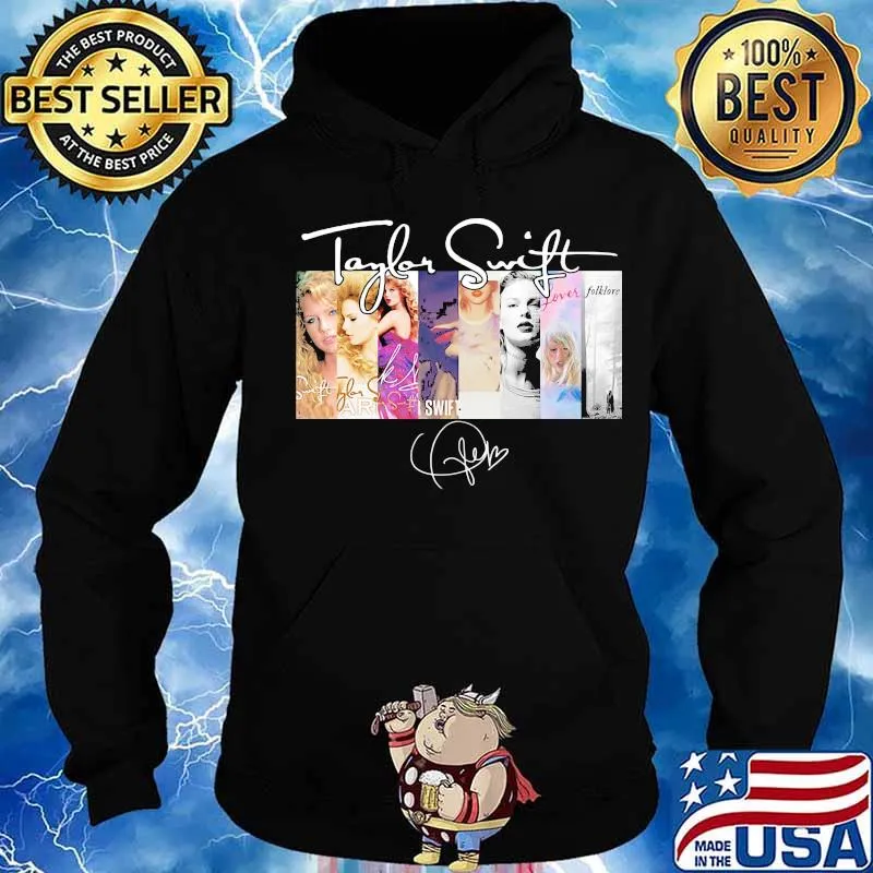 Taylor swift albums signatures s Hoodie