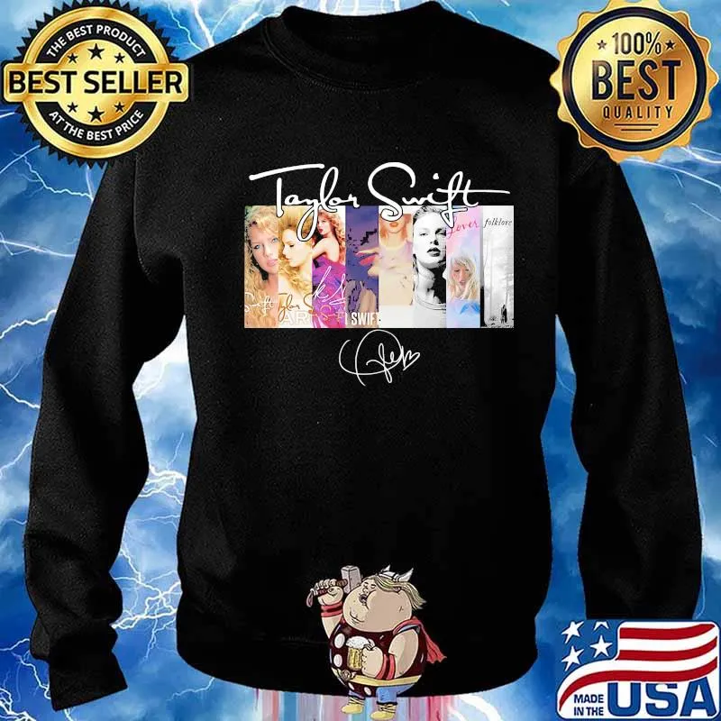 Taylor swift albums signatures s Sweater
