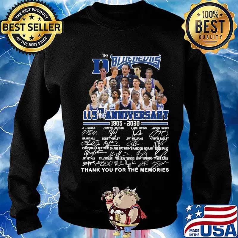 The blue devis 115th anniversary 1905 2020 thank you for the memories signatures s Sweater