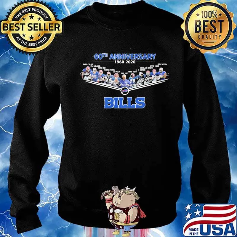 The buffalo bills legends 60th anniversary 1960 2020 s Sweater