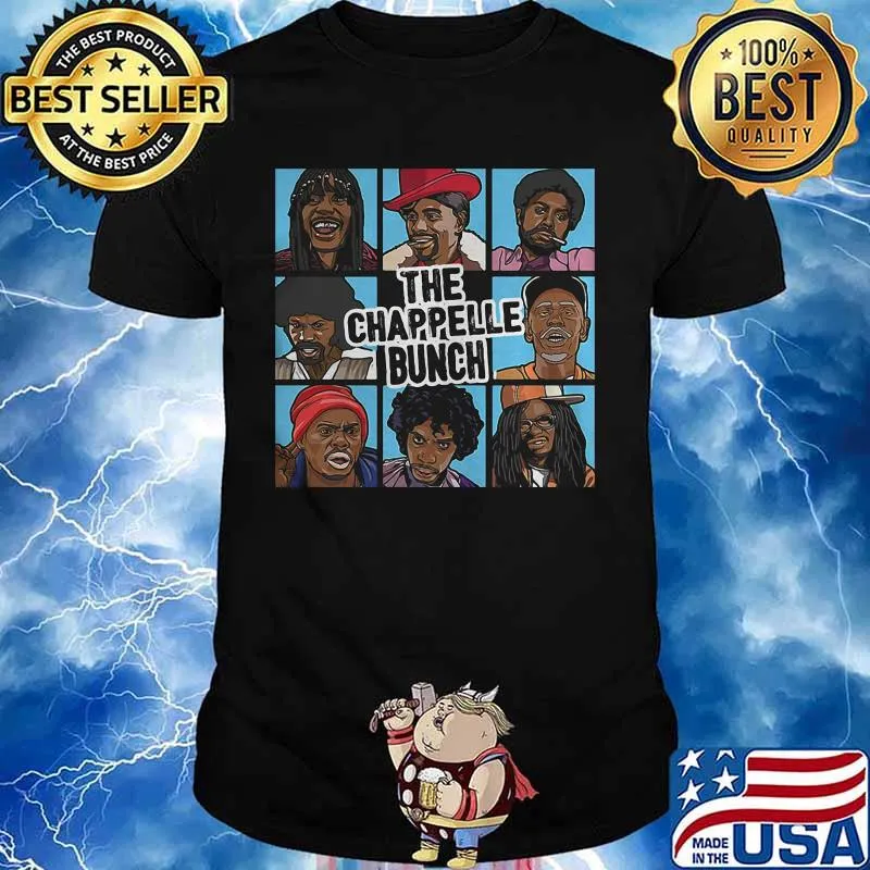 The chappelle bunch characters art shirt