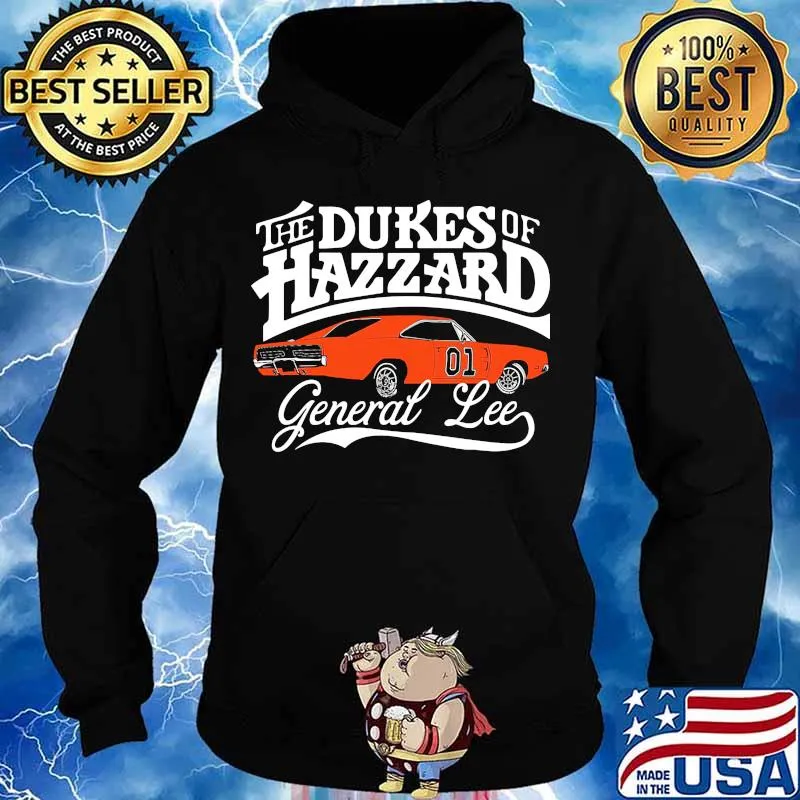 The dukes of hazzard general lee car 01 s Hoodie