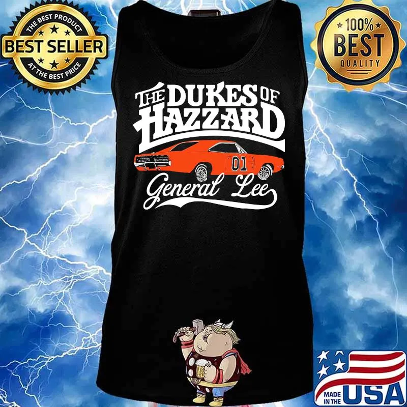 The dukes of hazzard general lee car 01 s Tank top