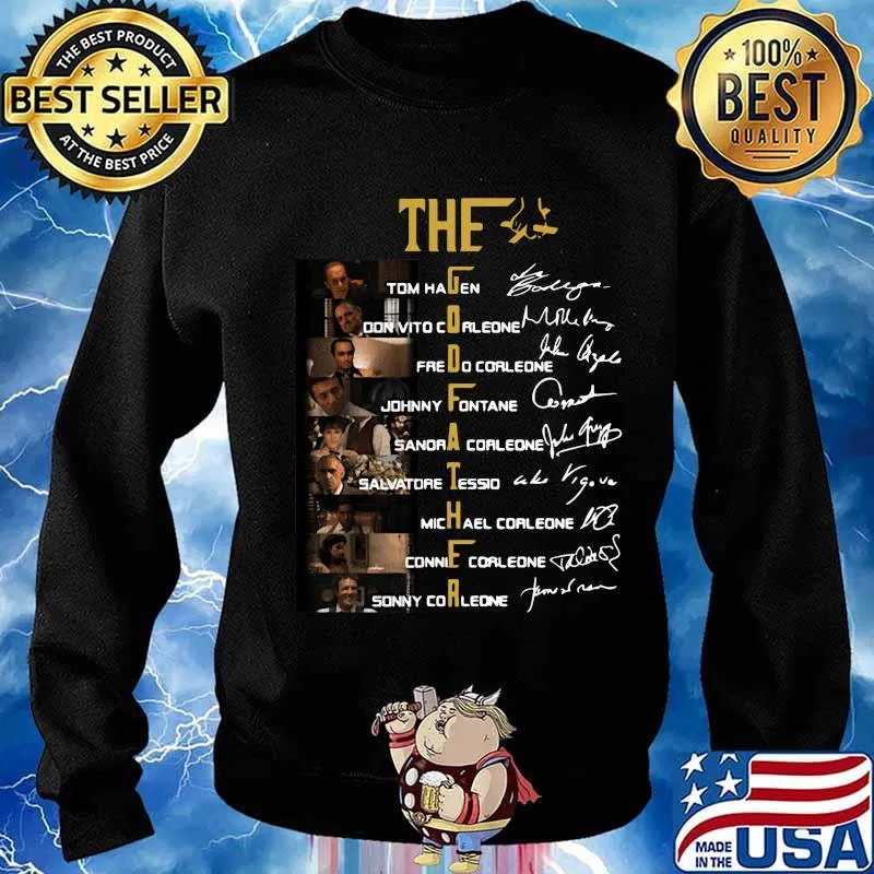 The godfather characters signatures s Sweater