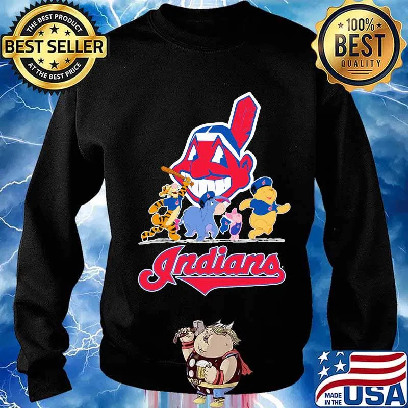 The mini adventures of winnie the pooh cleveland indians s Sweater