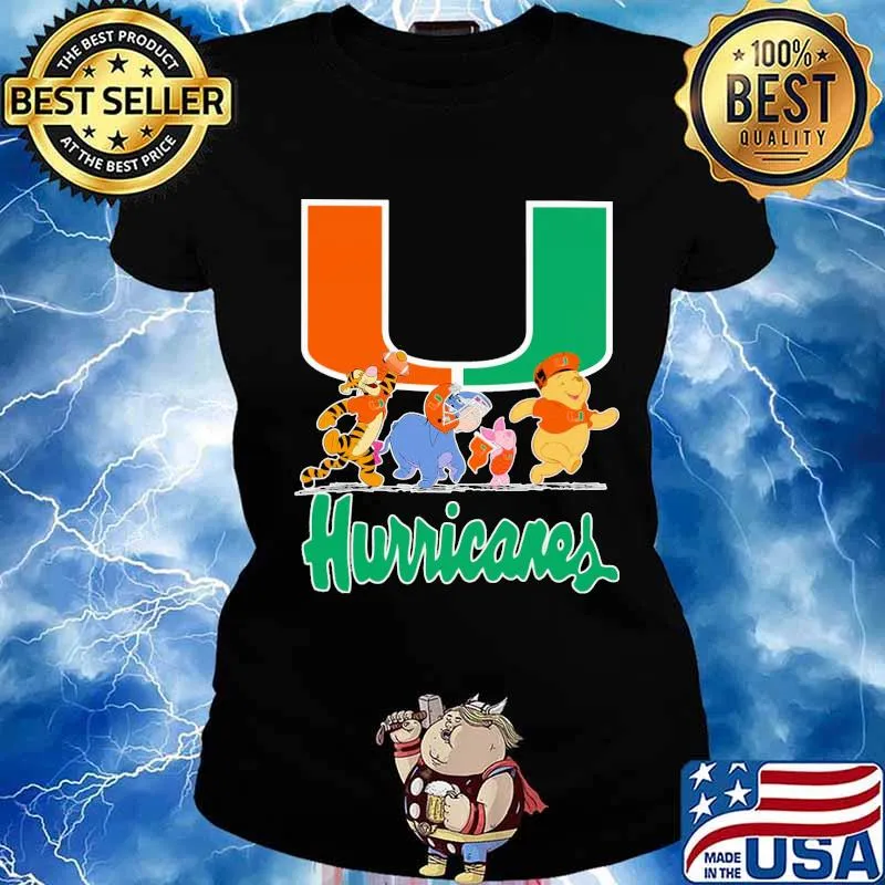 The mini adventures of winnie the pooh hurricanes s Ladies tee