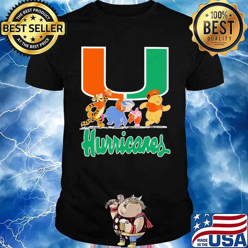 The mini adventures of winnie the pooh hurricanes shirt