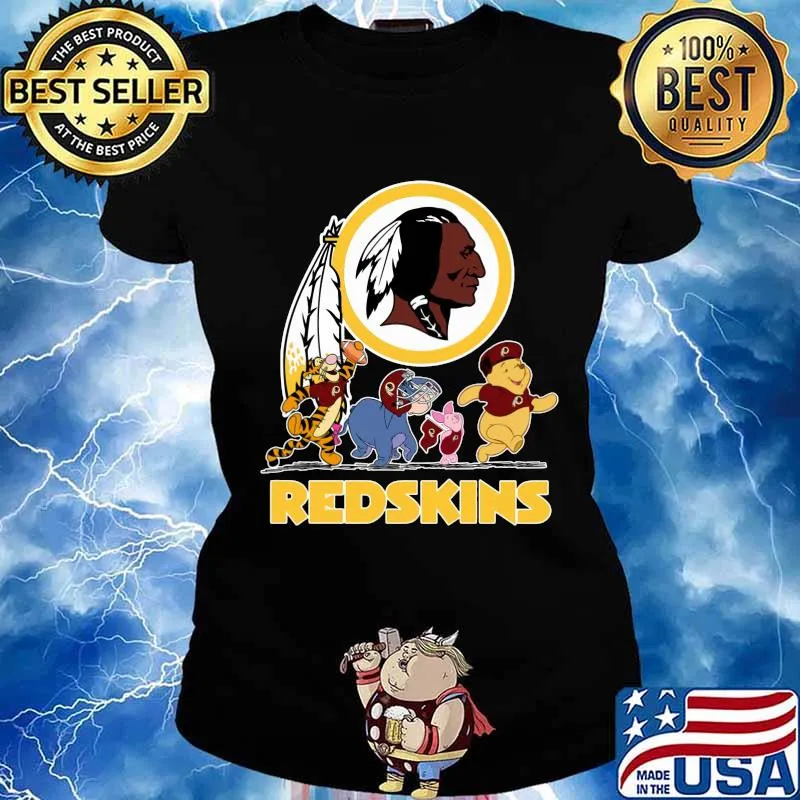 The mini adventures of winnie the pooh redskins s Ladies tee