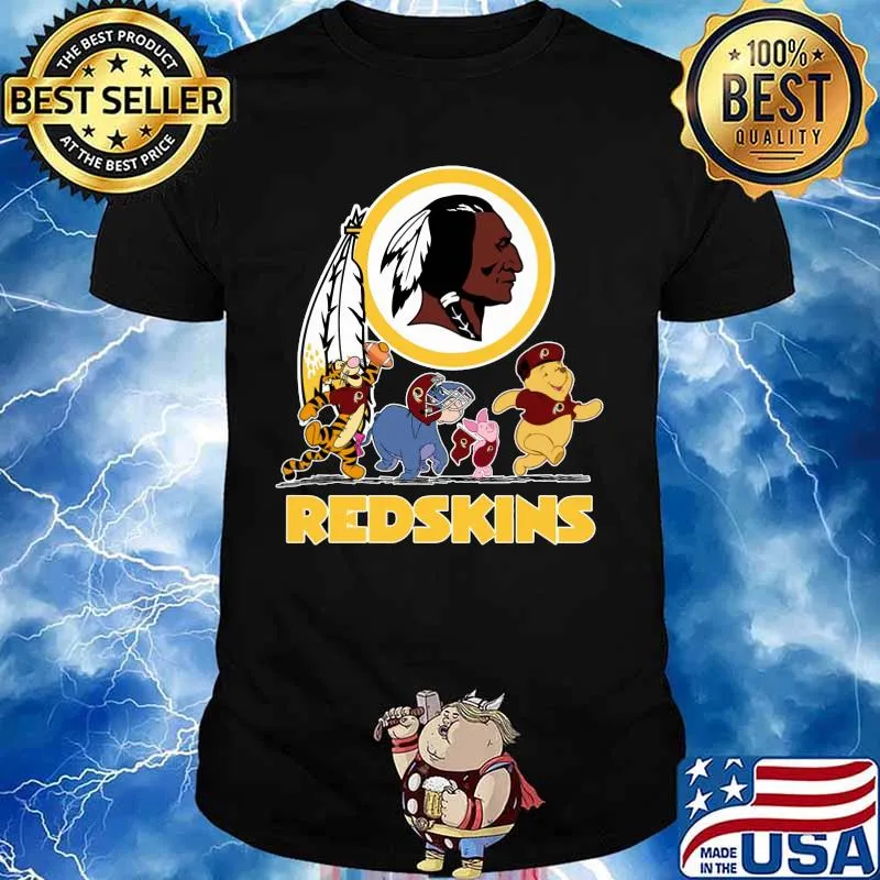 The mini adventures of winnie the pooh redskins shirt