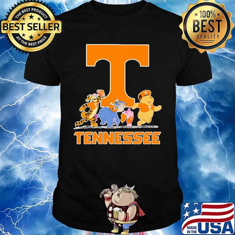 The mini adventures of winnie the pooh volunteer tennessee shirt