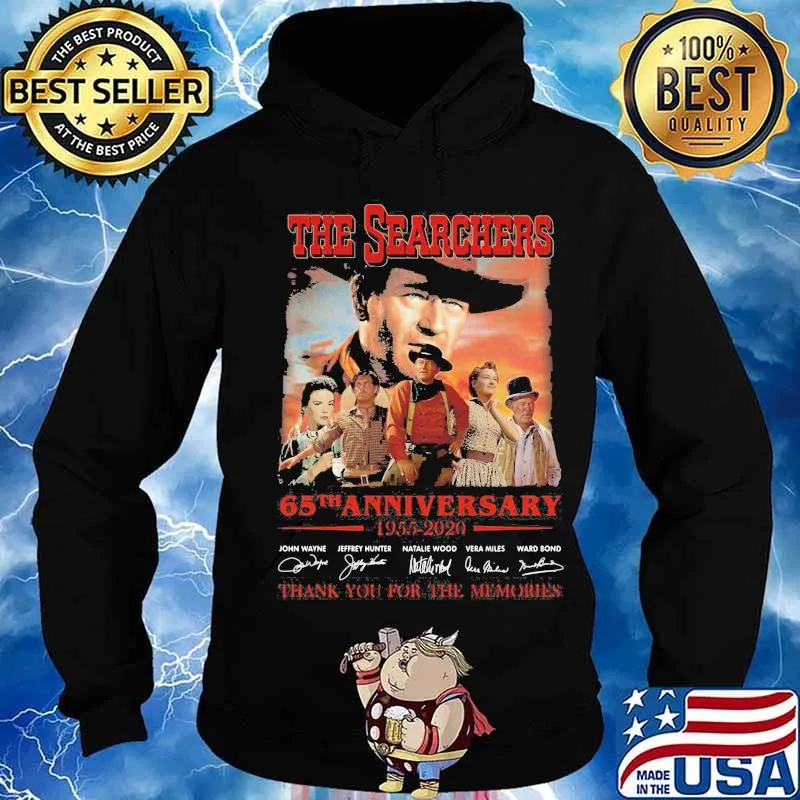 The searchers 65th anniversary 1955 2020 thank you for the memories signatures s Hoodie
