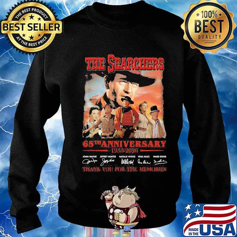 The searchers 65th anniversary 1955 2020 thank you for the memories signatures s Sweater