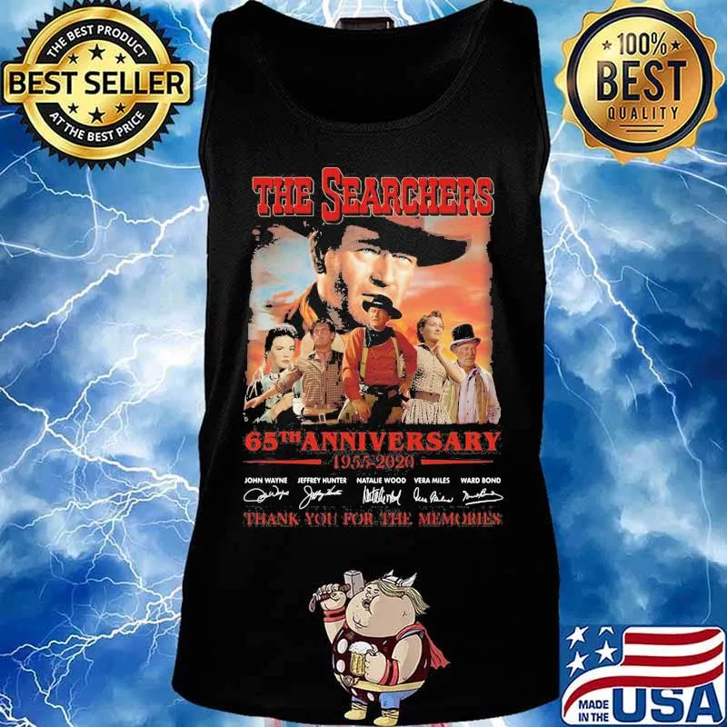 The searchers 65th anniversary 1955 2020 thank you for the memories signatures s Tank top