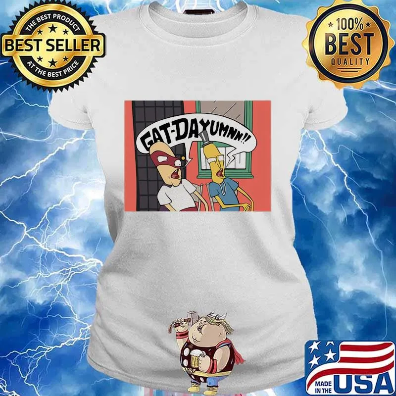 The simpsons gat daxumnn s Ladies tee