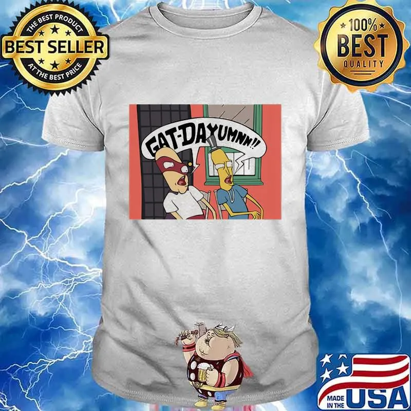 The simpsons gat daxumnn shirt