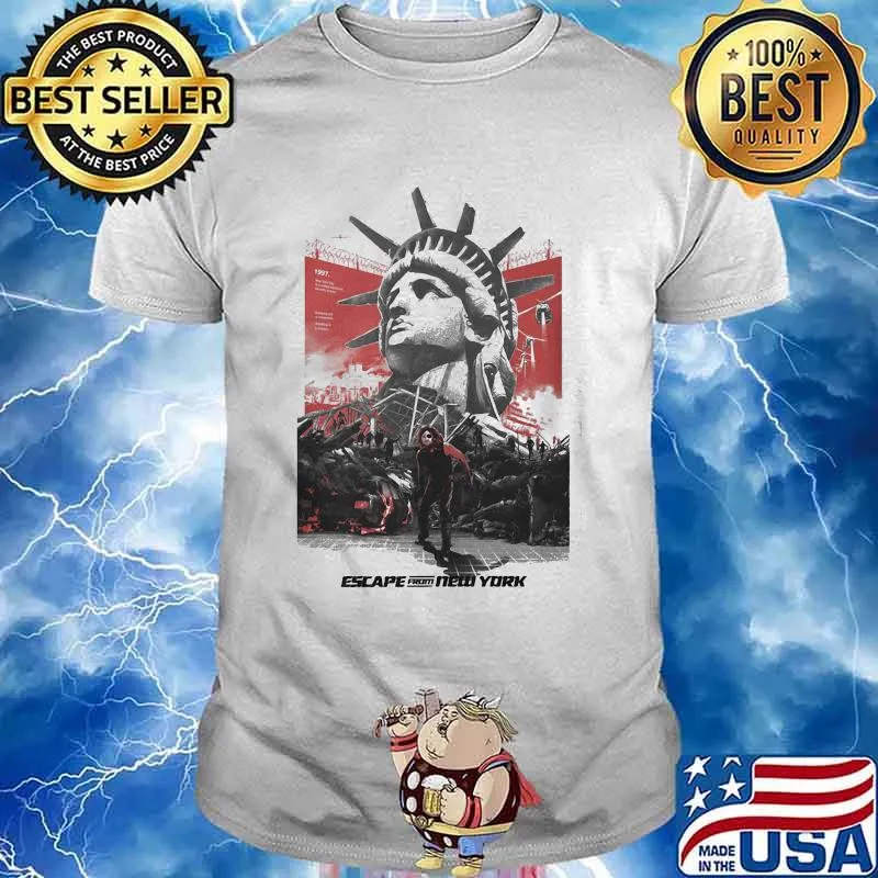 The statue of liberty escape from new york shirt