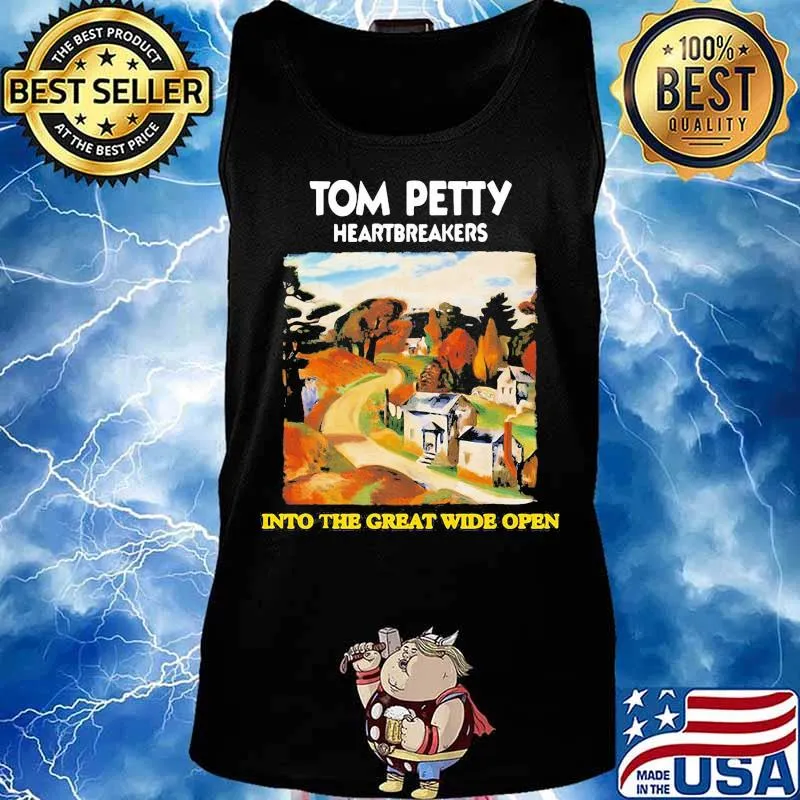 Tom petty and the heartbreakers into the great wide open s Tank top