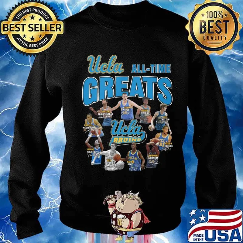 Ucla bruins all time great signatures s Sweater