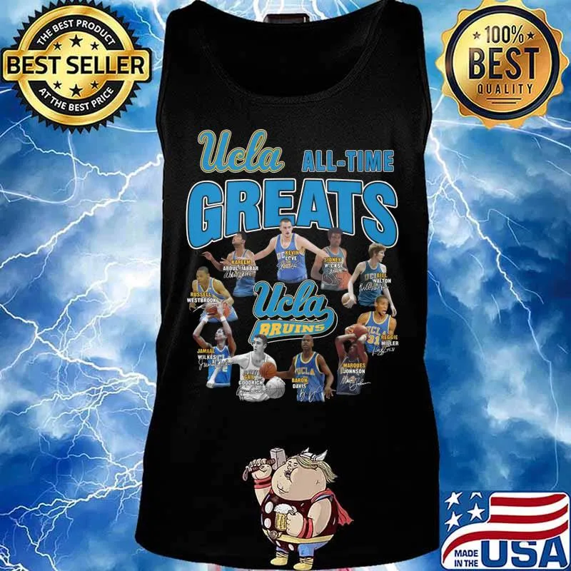 Ucla bruins all time great signatures s Tank top