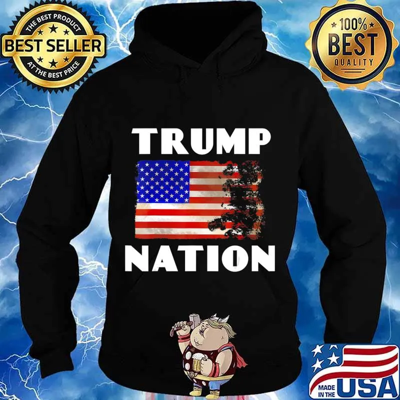 USA Trump Nation (D010-0943A) T-Shirt Hoodie