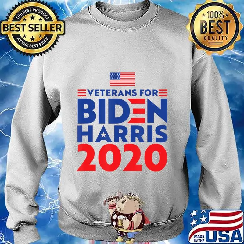 Veterans Elect Joe Biden President and Kamala Harris VP 2020 T-Shirt Sweater