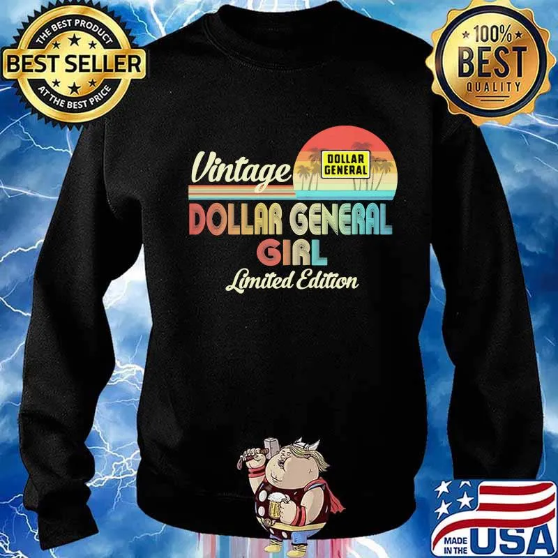 Vintage dollar general girl limited edition s Sweater