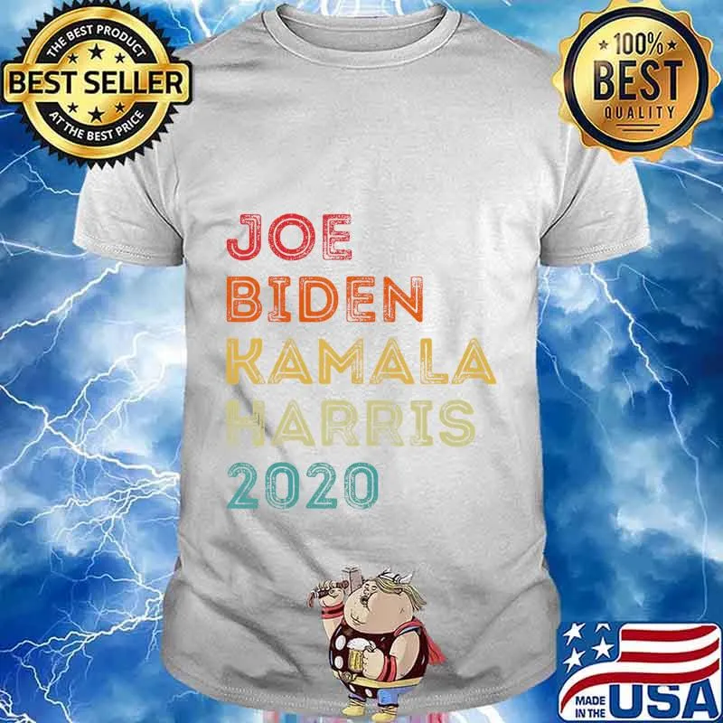 Vintage Joe Biden Kamala Harris 2020 Biden Harris Supporter T-Shirt