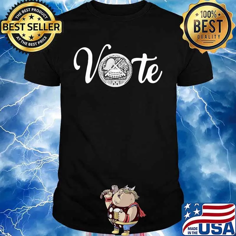 Vote american samoa seal shirt