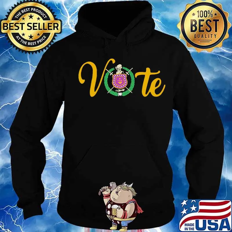 Vote omega psi phi shield s Hoodie