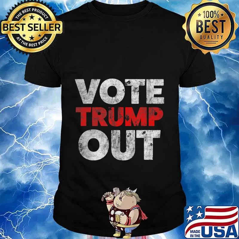 Vote Red Trump Out and Promote Change to Save America T-Shirt