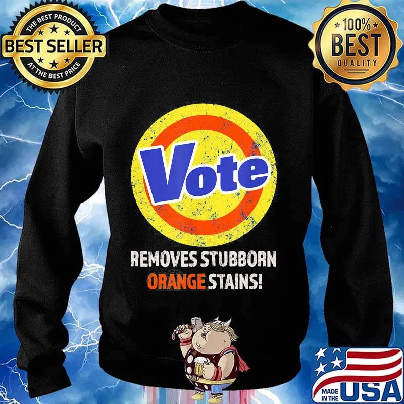 Vote removes stubborn orange stains 2020 s Sweater