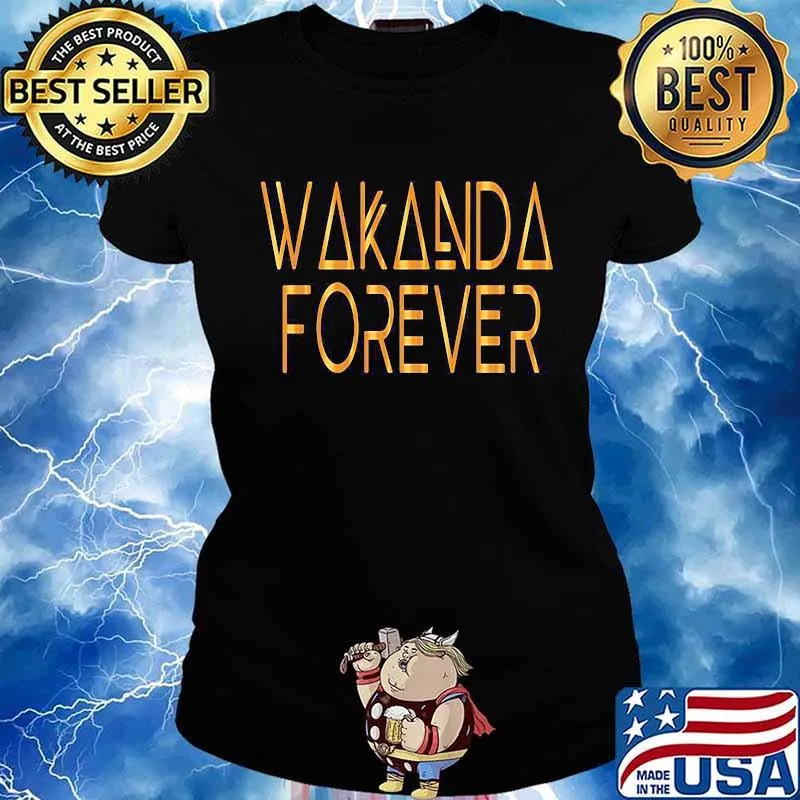 Wakanda forever black panther rip chadwick Boseman s Ladies tee