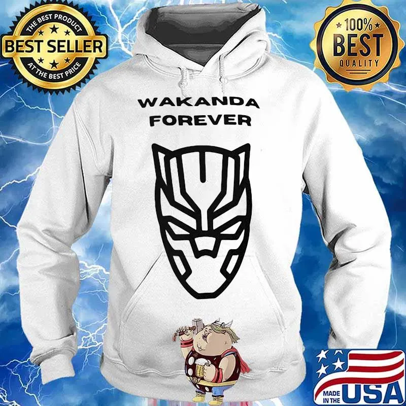 Wakanda forever black panther rip chadwick dead s Hoodie