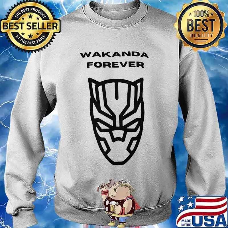 Wakanda forever black panther rip chadwick dead s Sweater