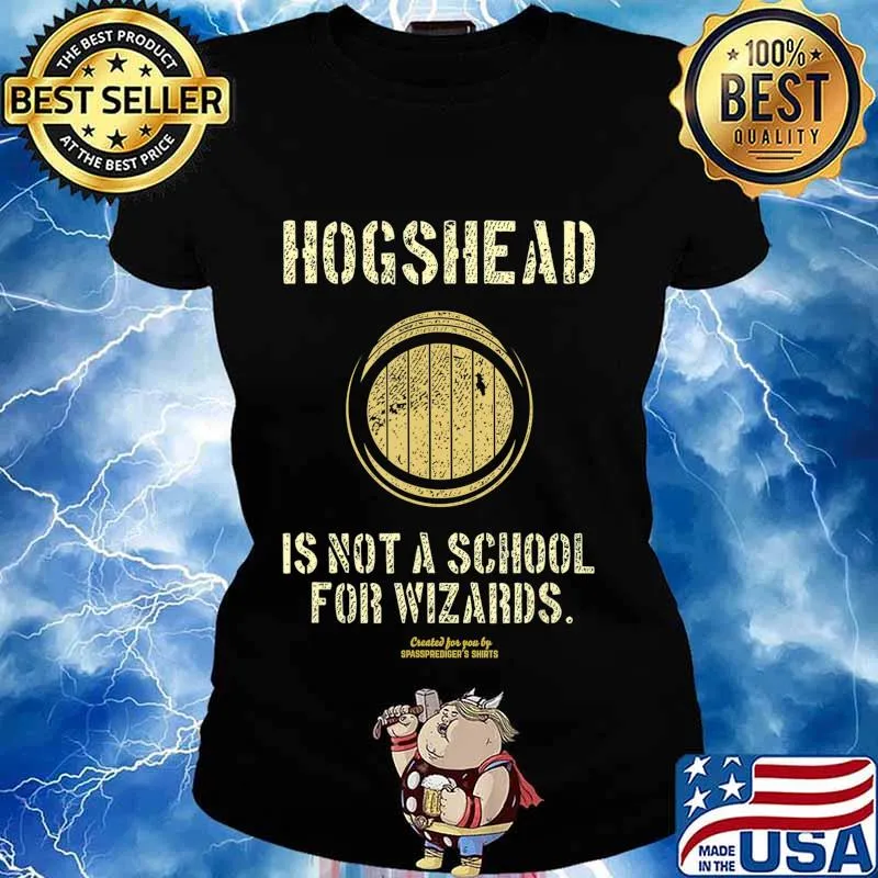 Whisky Fan Gift Idea Design Hogshead Cask Whisky T-Shirt Ladies tee