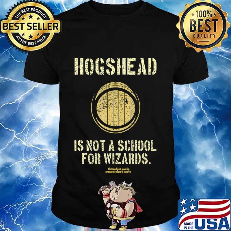 Whisky Fan Gift Idea Design Hogshead Cask Whisky T-Shirt