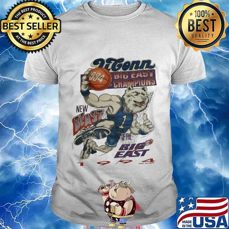 Wolf litton big east champions new beast of the big east 1994 shirt